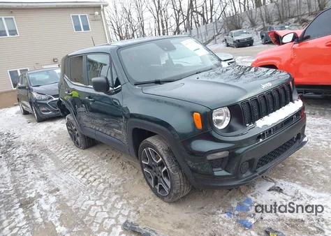 2021 Jeep Renegade Jeepster 4X4 from USA, damaged, VIN ZACNJDAB2MPM40079